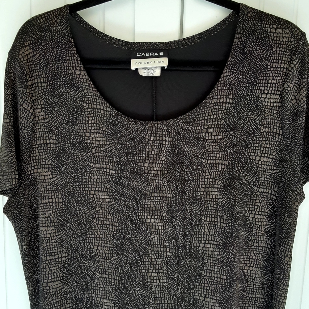 Cabrais Collection Stretch Dress, Size L